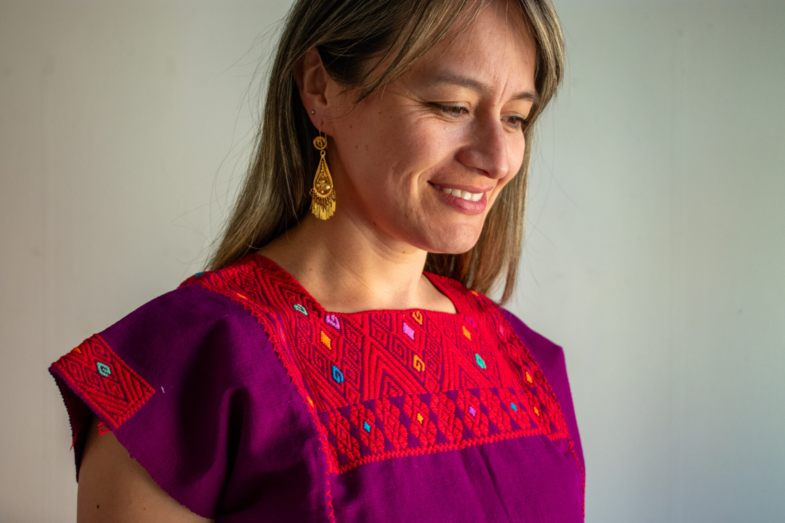 Huipil traditionnel d’Aldama, Chiapas