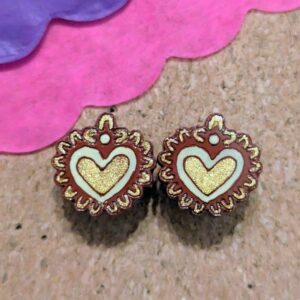 Boucles d'oreilles "milagritos" doré