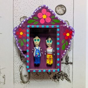 Nicho calaveritas violet