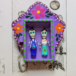 Nicho calaveritas Lila