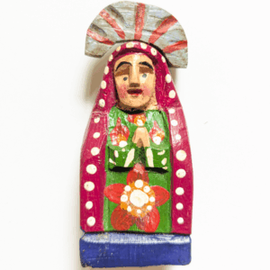 Virgencita sculpté en bois