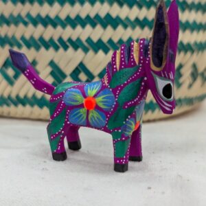 Mini alebrije burrito violet