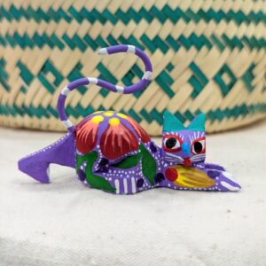 Mini alebrije gato