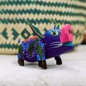 Mini alebrije puerquito