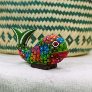 Mini alebrije ballena