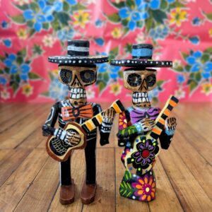 Calaveras mariachi noire