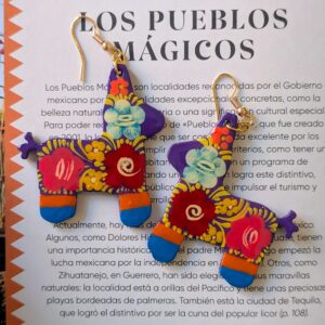 Boucles d’oreilles piñata violet