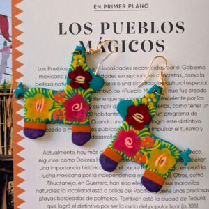 Boucles d’oreilles piñata turquoises
