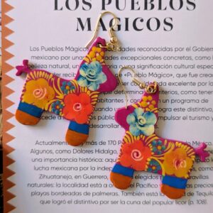 Boucles d’oreilles piñata rose