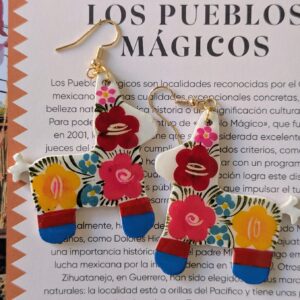 Boucles d’oreilles piñata blanc